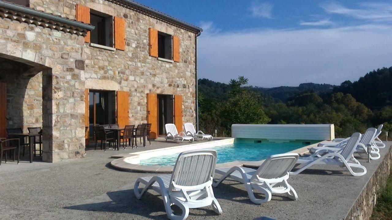 Location De Gites Les Sources Chambonas/Les Vans Buitenkant foto