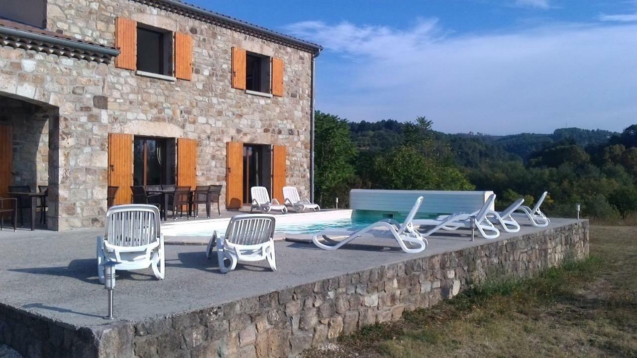 Location De Gites Les Sources Chambonas/Les Vans Buitenkant foto